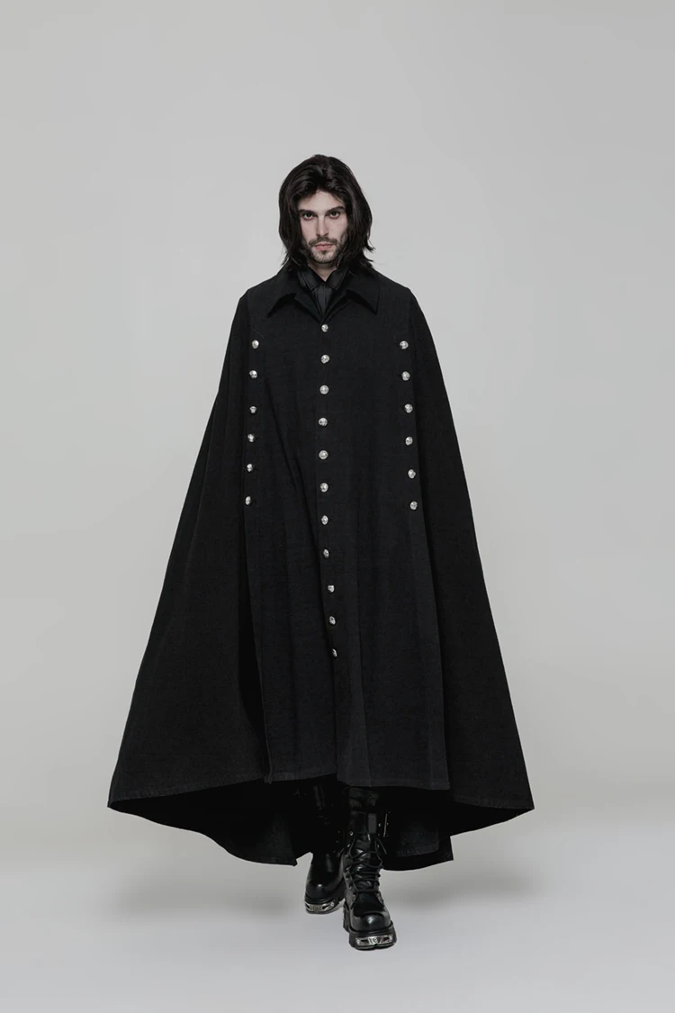 European, American and South Korean versions of men's World War II Woolen Cape Coat fashionable man bat fashionable new style wo European, American and South Korean versions of men's World War II Woolen Cape Coat fashionable man bat fashionable new style wo
