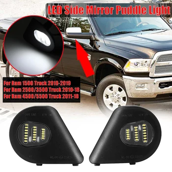 

LED Side Mirror Puddle Light Lamp For Dodge Ram 1500 2500 3500 4500 5500 2010-19