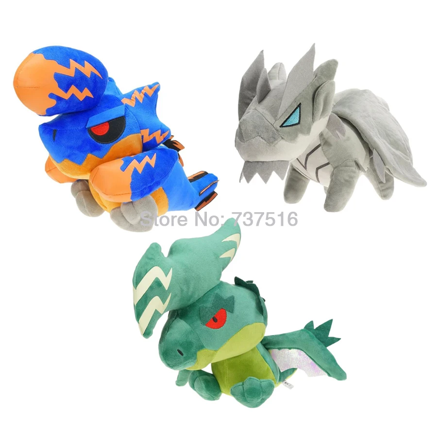 Аниме Brachydios Raizekusu Raizex Kushala Daora плюшевые мягкие игрушки мягкие животные кукла праздник Рождество Дети Лучшие подарки