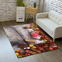 Рождественский праздничный атмосферный принт, супер мягкий бархатный принт, ковер для гостиной, спальни, напольный коврик для ванной комнаты, коврик для двери, коврик для ног Pa