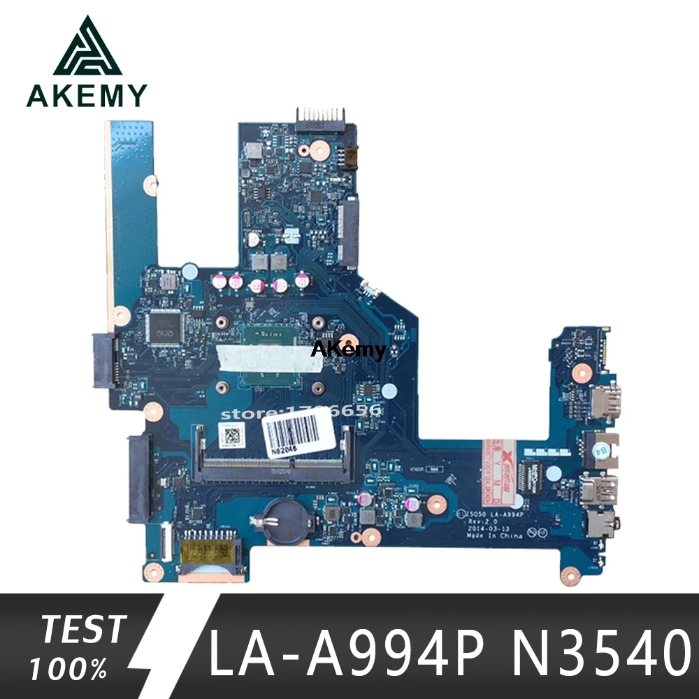 

High quality For 15-R 15T-R 15-S 788287-001 788287-501 laptop motherboard ZSO50 LA-A994P N3500 N3530 N3540 100% Tested OK