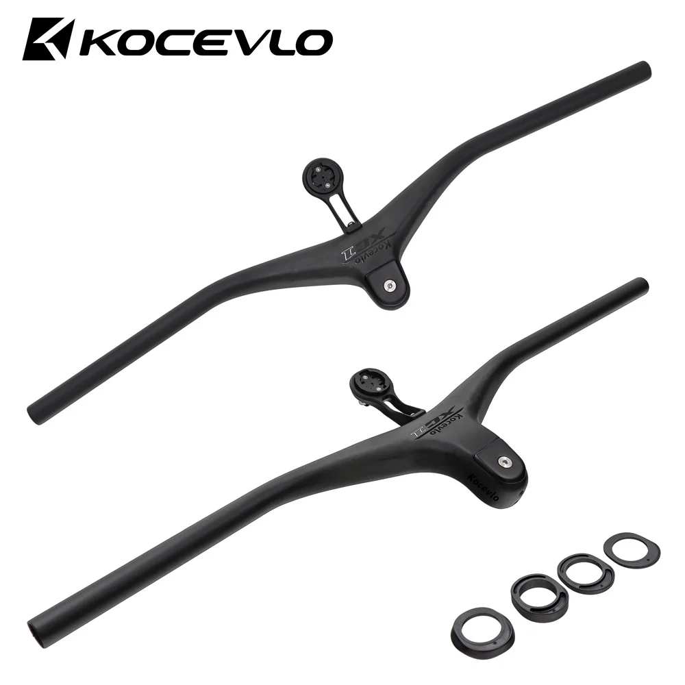 KOCEVLO XC1 T1000 углеродный горный велосипед Интегрированный руль Райзер-17 градусов