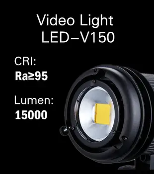 

150W LED Video Light Continuous Lighting daylight Bowen Mount For Photography video recording Children photography outdoor