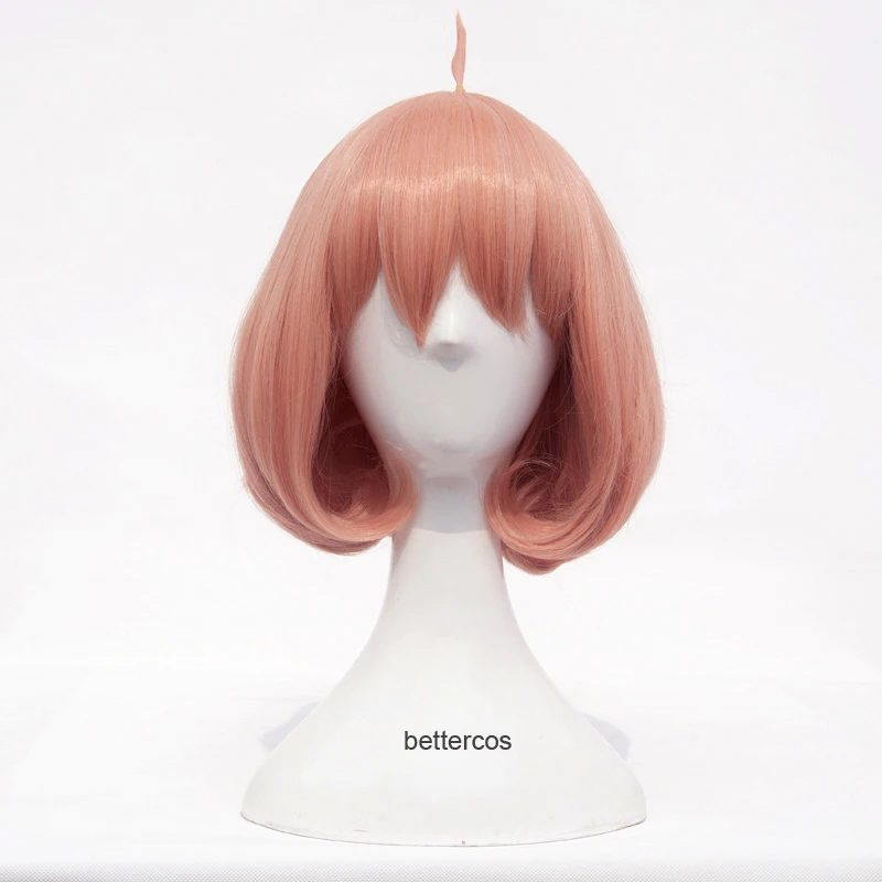 High Quality Kyokai No Kanata Kuriyama Mirai Cosplay Wigs Short Orange