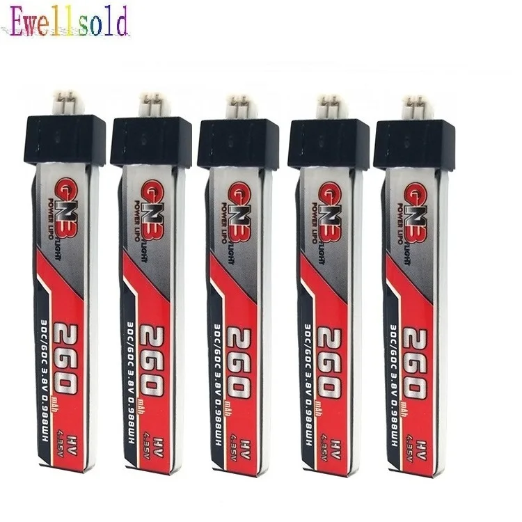 Ewellselling 3 8 V 260mAh 30C/60C HV Lipo батарея PH2.0 разъем для US65 индуктивности FPV BetaFPV 65S UR65 Tiny Whoop
