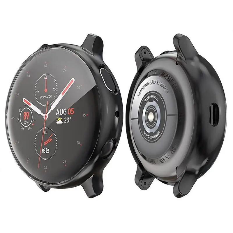 Силиконовый защитный чехол для часов samsung Galaxy Watch Active 2, защита от падения на весь экран, чехол для Galaxy Active2
