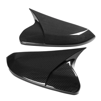

1 Pair of ABS Carbon Fiber Style Rearview Side Mirror Cover, Mirror Cover Sticker for Honda for Civic 10Th 2016 2017 2018