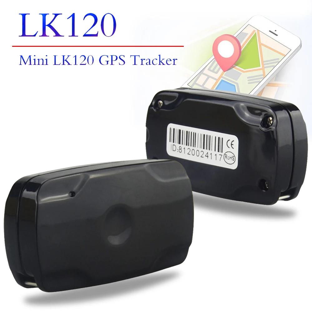 LK120 мини gps трекер Водонепроницаемый устройство слежения в реальном времени GSM GPRS gps локатор с энергосберегающей светодиодный вспышкой Дистанционно управляемый