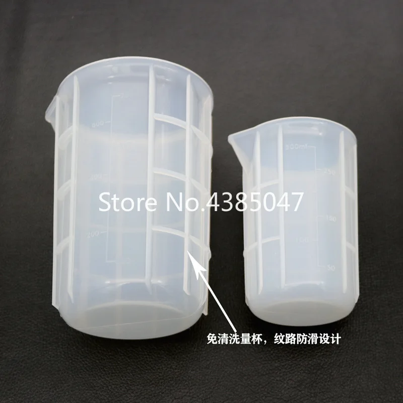 100/250/350/750ml одноразовые силиконовый мерный стаканчик клей измерительный инструмент ювелирные весы смолы формы для изготовления ювелирных изделий инструмент