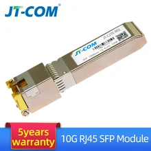 10G RJ45 медный SFP модуль приемопередатчика 10GBase-Tx Ethernet Gpon Olt Волоконно-Оптический FTTH совместимый с Cisco/Mikrotik переключатель 30m