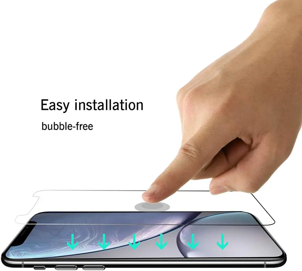 Закаленное стекло с полным покрытием для iPhone X XS Max XR SE2 7 8 6 6s Plus 5 SE 11 Pro 3 шт.|Защитные