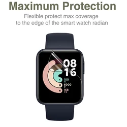 Soft Hydrogel Protective Film for Full Coverage Smartwatch Screen (2pc)