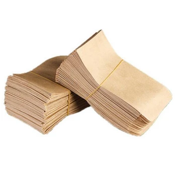 

100Pcs Kraft Paper Bag Seed Storage Bag Portable Seed Bag Packaging Pouch Garden Tool