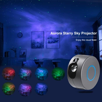 

Starry Watermark Projector Lamp LED Starlight Projector Stage Watermark Projection Lamp Atmospher Bedroom Beside Lamp