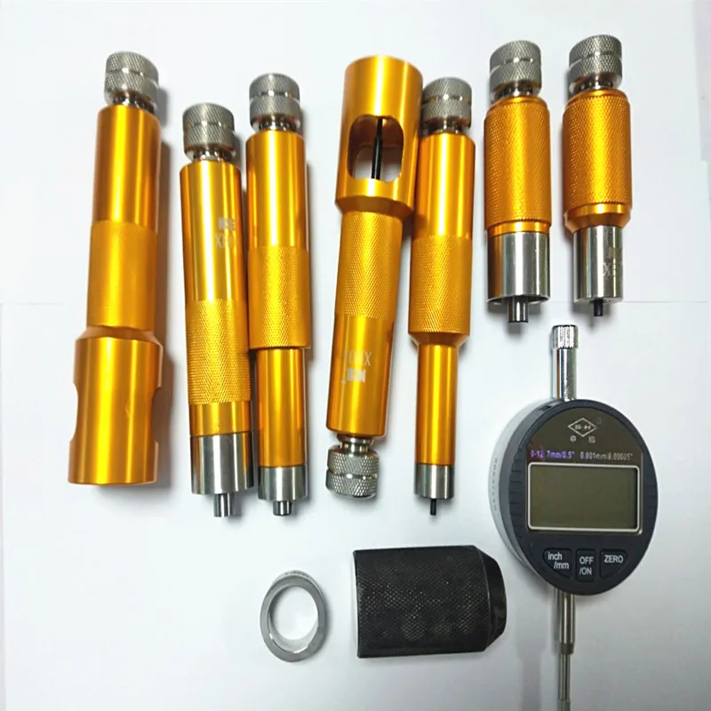 Common Rail Repair Tools Common Rail Injector Valve Measuring Tool Kit For Bossch Densso Diesel Injector Valve Stroke Measuring