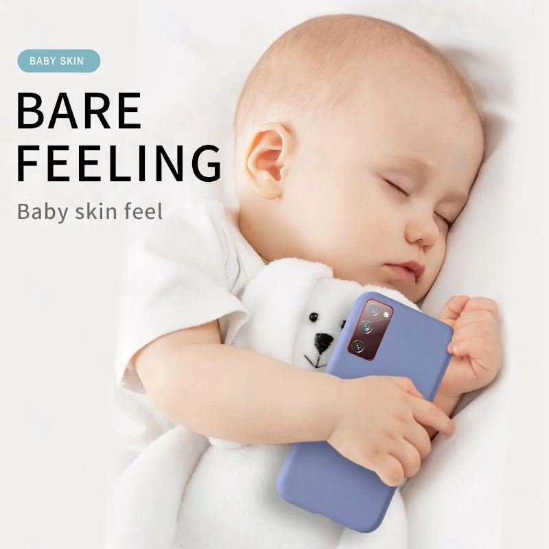 HINWEIS 20 ULTRA HINWEIS 10 LITE 8 9 S10 + S20 + S20 FE Weiche Abdeckung Flüssigsilikonhülle für Samsung Galaxy S21 S21 + S10 S10E S8_voghion.com