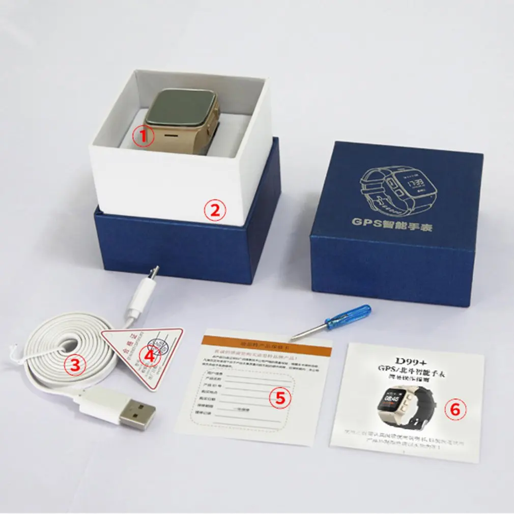 D99/D99+ пожилых gps Wifi трекер SOS спортивные наручные часы Безопасность анти-потеря локатор часы для IOS Android Смарт часы браслет