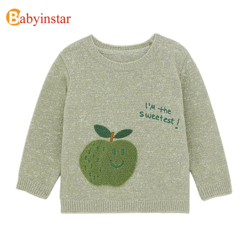 Babyinstar New Arrival Girls Sweater Children Sweater Kids Casual Tops Baby Girl Clothes Baby Boys Clothes Toddler Sweater