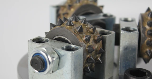 Disco Bocciardatore Per Marmo E Granito - 125mm, Filettatura M14, Per Smerigliatrice - Foto 12