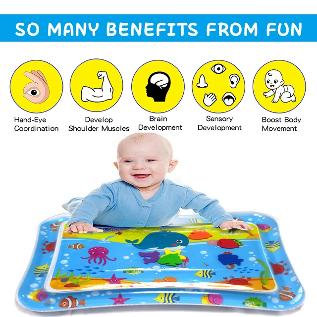 Baby Water Mat Inflatable Cushion Infant Toddler Water Play Mat for Children Early Education Developing Summer Toy dropshipping 2
