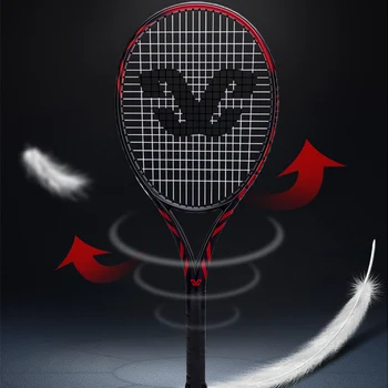 

Professional All Carbon Tennis Racket Single Adult Ultra Light G4 Paddle Rackets Men Women Tennis Training For Beginner