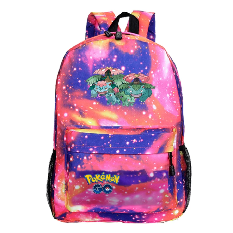 Рюкзак Pokemon Monster, школьная сумка Ash Ketchum/Pikachu mochila, школьные рюкзаки для девочек и мальчиков, Детская сумка, сумки для книг