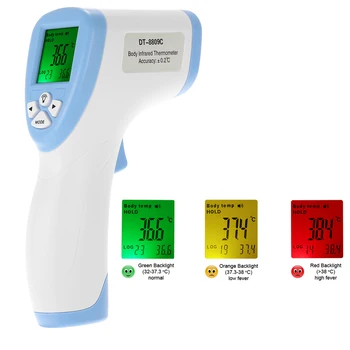

Digital Temperature Thermometer IR Infrared Thermometer Non-contact Forehead Body Surface Temperature instruments