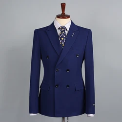 OIMG Suits Men's Professional Groomsmen Korean Wedding Business Formal Jackets Slim Casual Small Suits