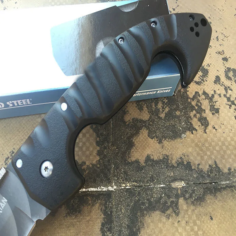 HOT Spartan AUS-8 Blade NGF Handle Folding Hunting Knife Outdoor Camping Survival Tactical Karambit POCKET Knives EDC hand Tool