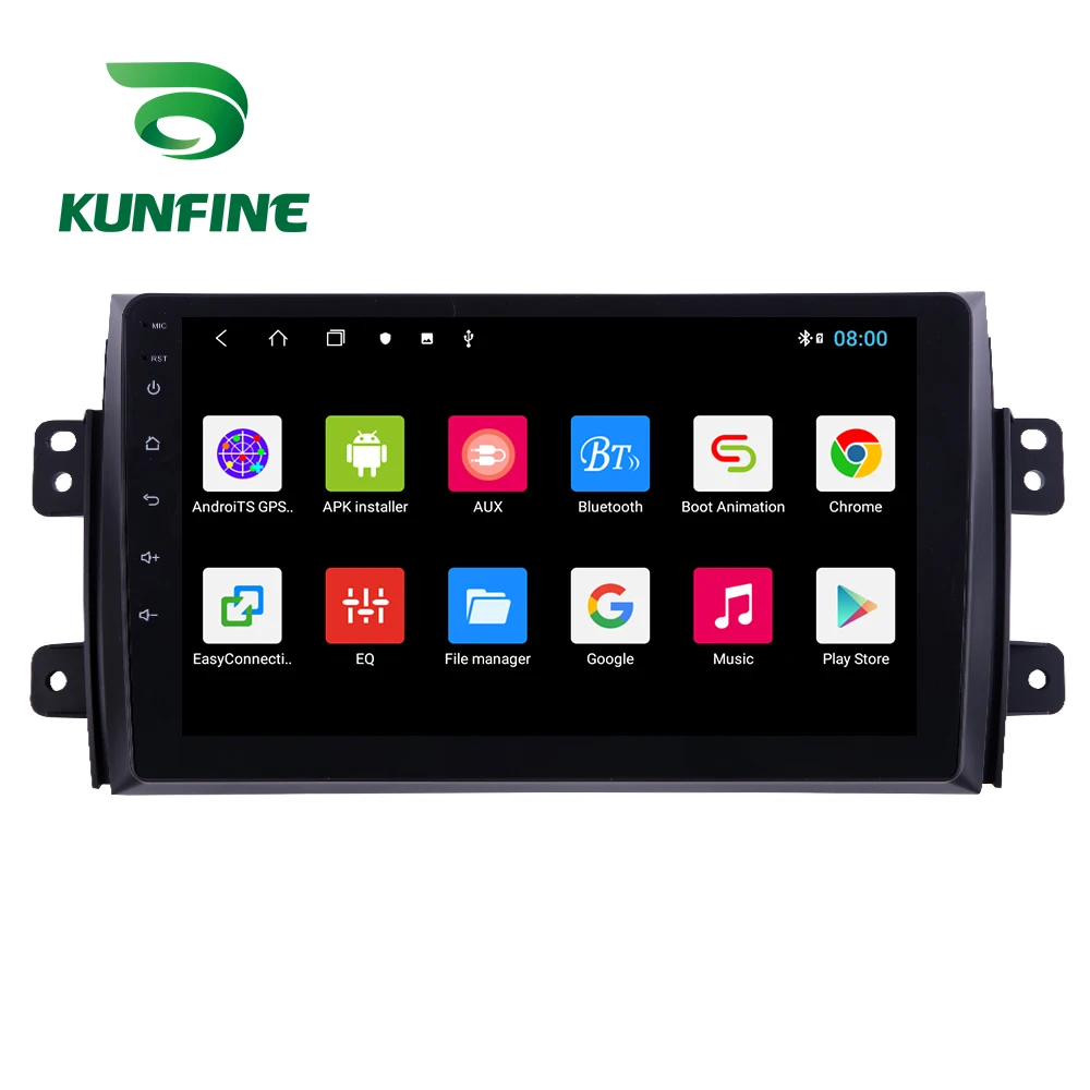Автомобильный стерео проигрыватель для Suzuki SX4 2006 2013 Octa Core 1024*600 Android 10 0