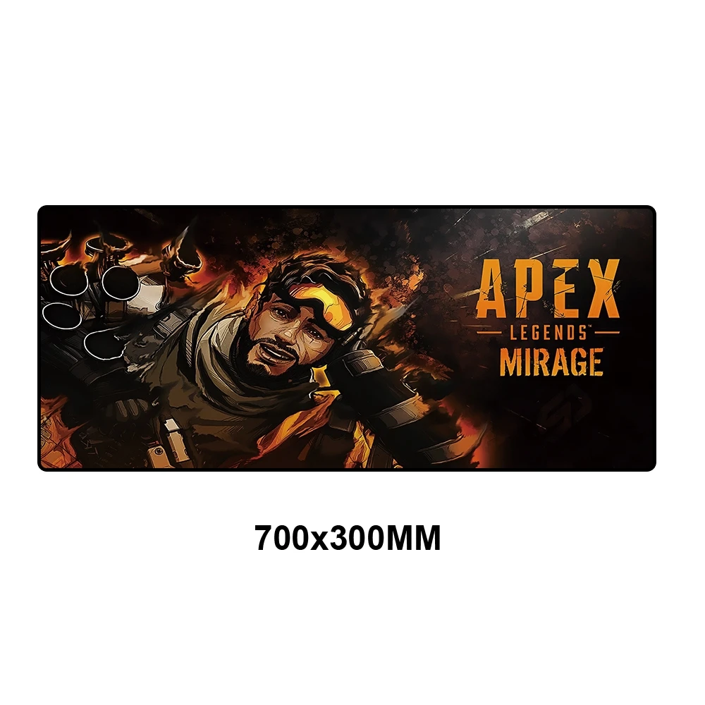 Большой размер XL Apex Legends, резиновый игровой коврик для мыши для ПК, компьютера, ноутбука, коврик для мыши, геймерский коврик для мыши, Настольный коврик для клавиатуры, коврик для мыши - Цвет: APEX-011