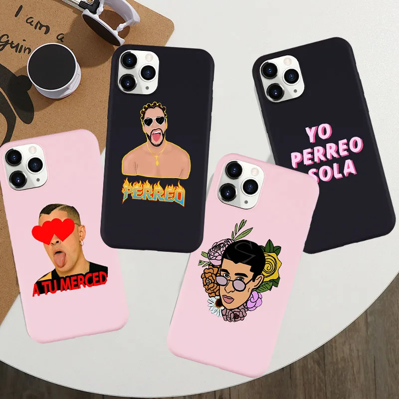 Йо Perreo Sola плохой кролик коробка конфет Телефон чехол для IPhone 7 8 6 Plus X 7plus iphone 8plus XS XR