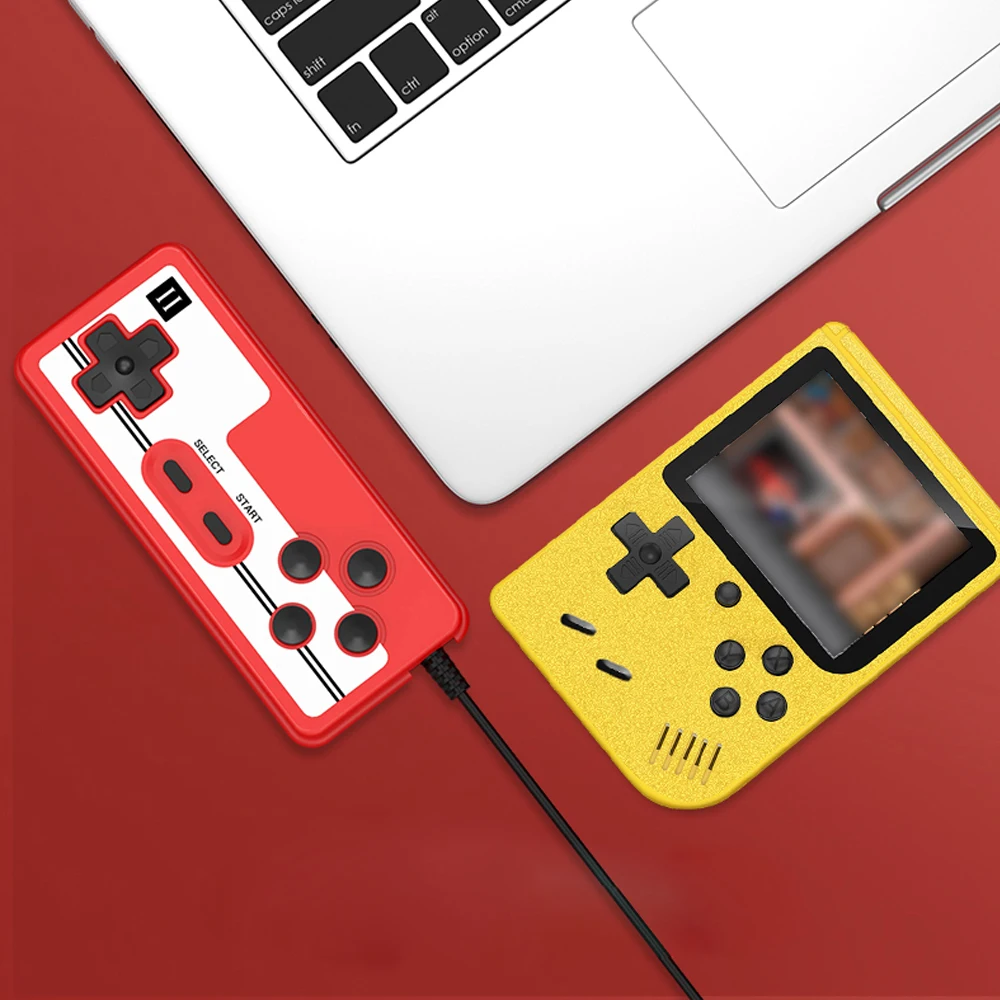 400 IN 1 Portable Game Console Handheld Game Advance Players Boy 8 Bit Gameboy LCD Sreen Support TV Gift for Kids 