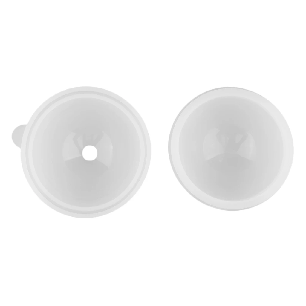 Silicone Large Round Sphere Balls Mould Epoxy Resin Casting DIY Dried Flower Ornament Jewelry Making Mold Tool 70/80/90/100mm