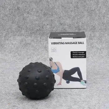 

Silicone Vibrating Massage Ball Electric Roller Muscle Relaxation Apparatus Trigger Relief Training Waist & Abdomen