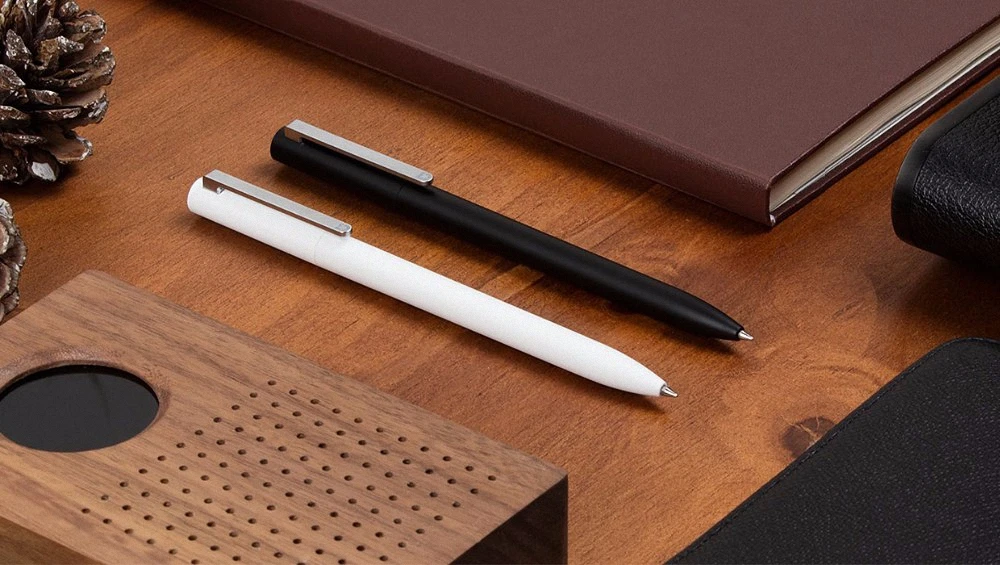 Ручка Xiao mi jia mi с 0,5 мм швейцарской заправкой 143 мм роликовый шариковый знак ручка mi Xio mi Sign шариковые черные чернила для ручки