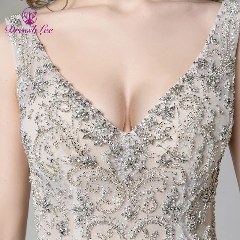 Vestido de noiva размера плюс свадебные платья с ручной вышивкой бисером на заказ свадебное платье прозрачное свадебное платье