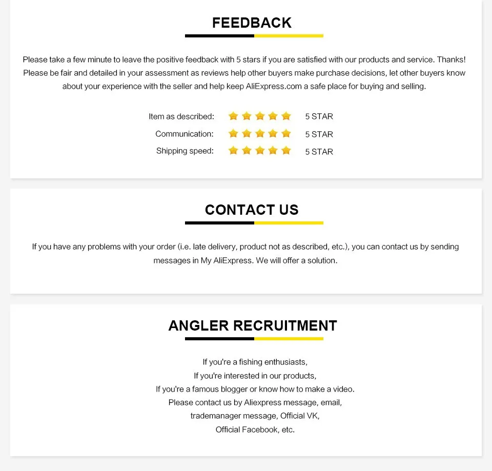 feedback