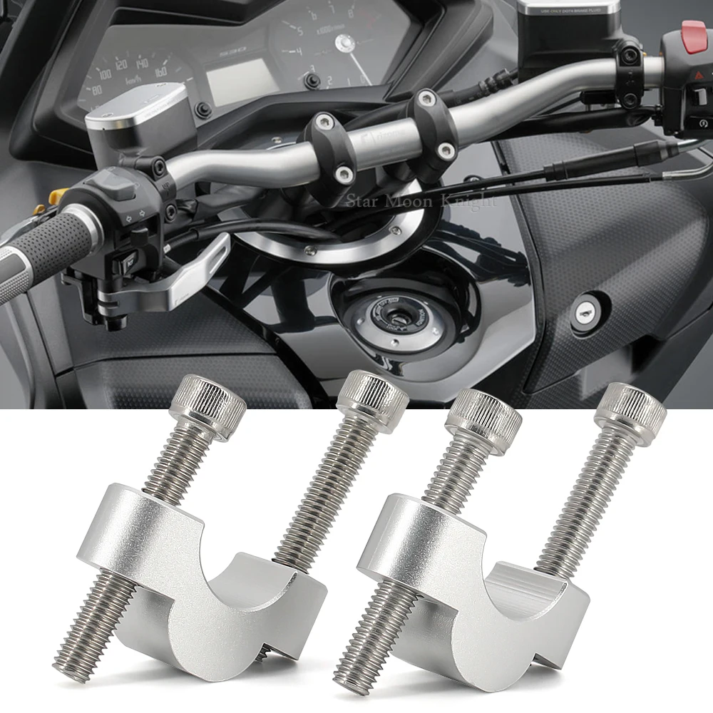 

Fit For YAMAHA TMAX500 TMAX530 TMAX560 TMAX T-MAX 500 530 560 Motorcycle Handle Bar Riser Clamp Extend Handlebar Adapter Mount
