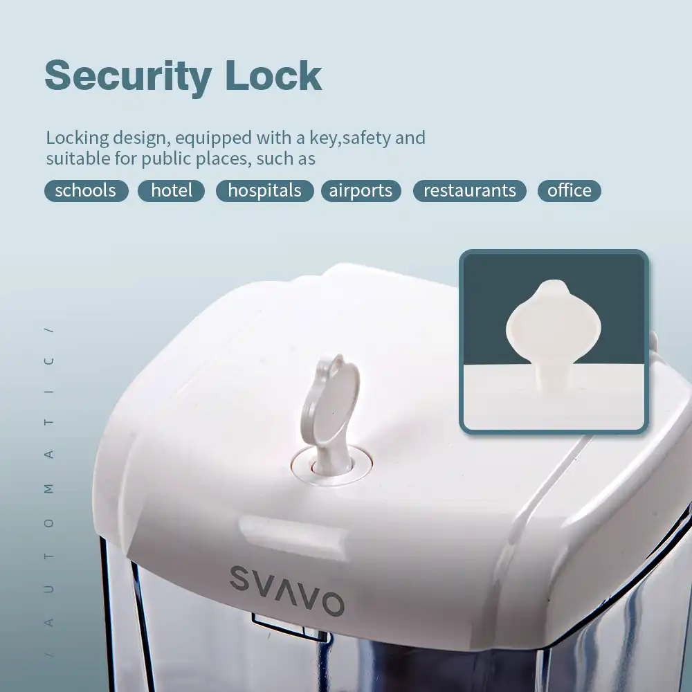 600ml Capacity Automatic Soap Dispenser Touchless Sensor Hand Sanitizer