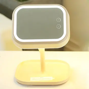 

Creative Led Makeup Mirror Table Lamp Vanity Mirror Bedside Night Light Princess Vanity Mirror Led Light