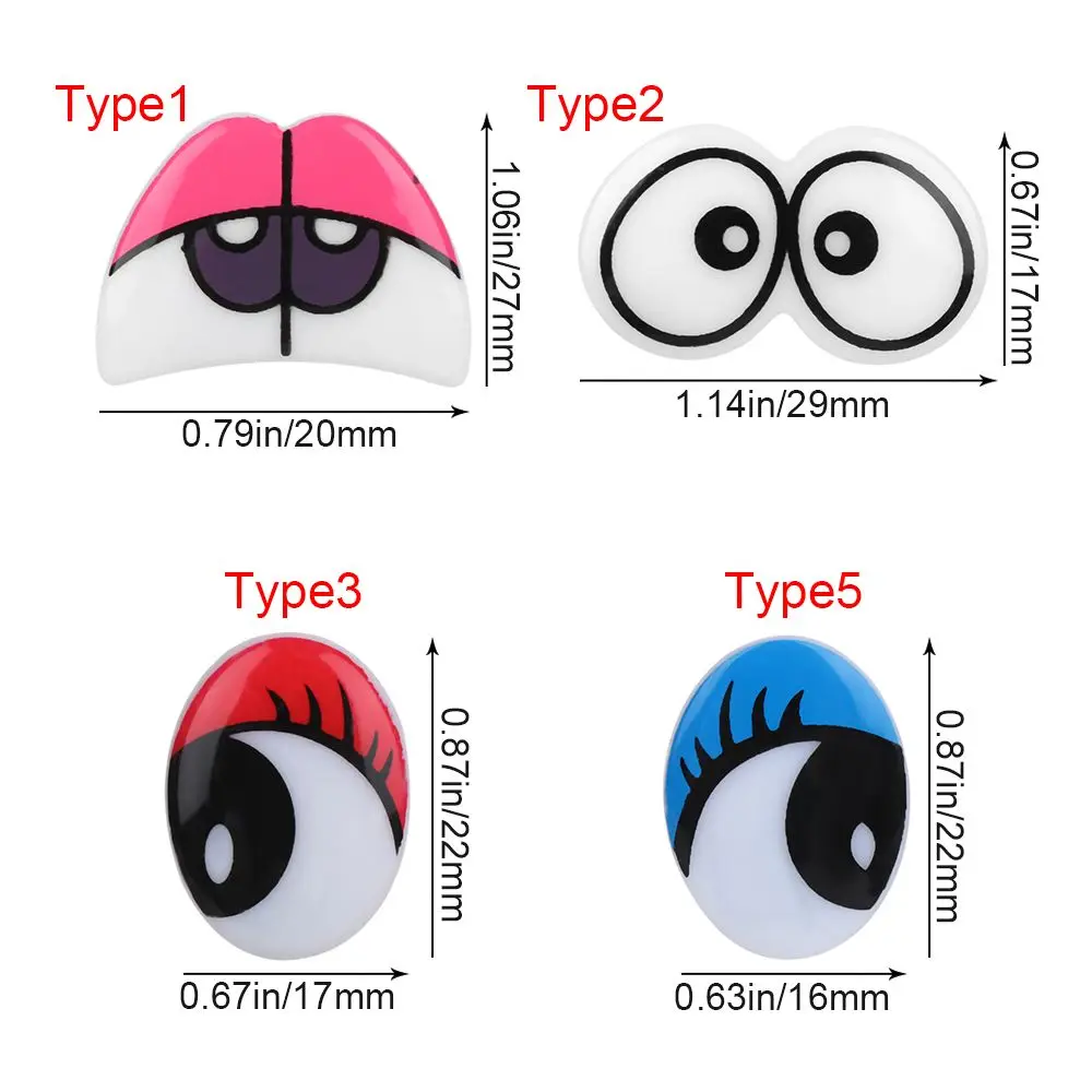 30*20mm Oval Safety Eyes Pink Color Plastic Doll eyes Handmade Accessories  For Bear/Pony Dolls Animal Puppet Making 50pcs/lot - AliExpress