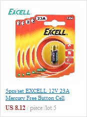 10 шт./лот Excel 1,5 V LR66/177/377/AG4 Кнопка ячейки Батарея аккумулятора кнопочного типа длинные Срок годности для часы электронные игрушки