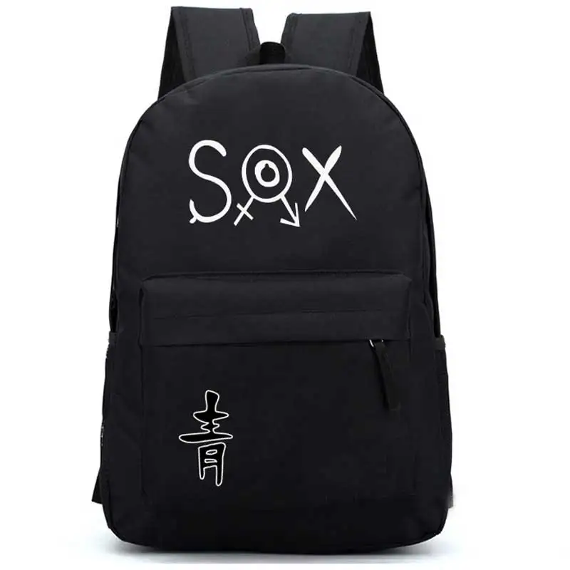 Мода Аниме SOX Kajo аяме письмо Повседневный Рюкзак Студенческая школьная книга