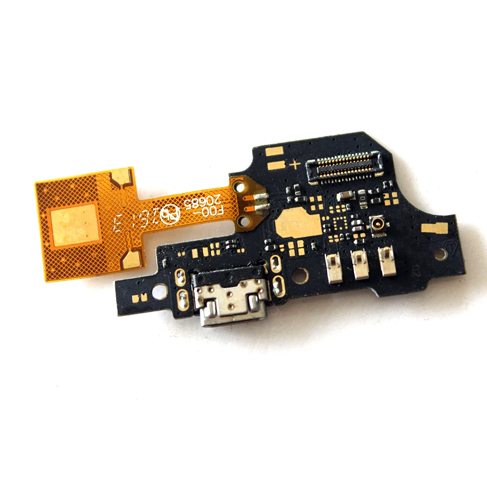 Usb порт для зарядки док-станция разъем Jack Разъем плата для зарядки гибкий кабель с микрофоном для zte Blade V6 Plus/V7 Lite