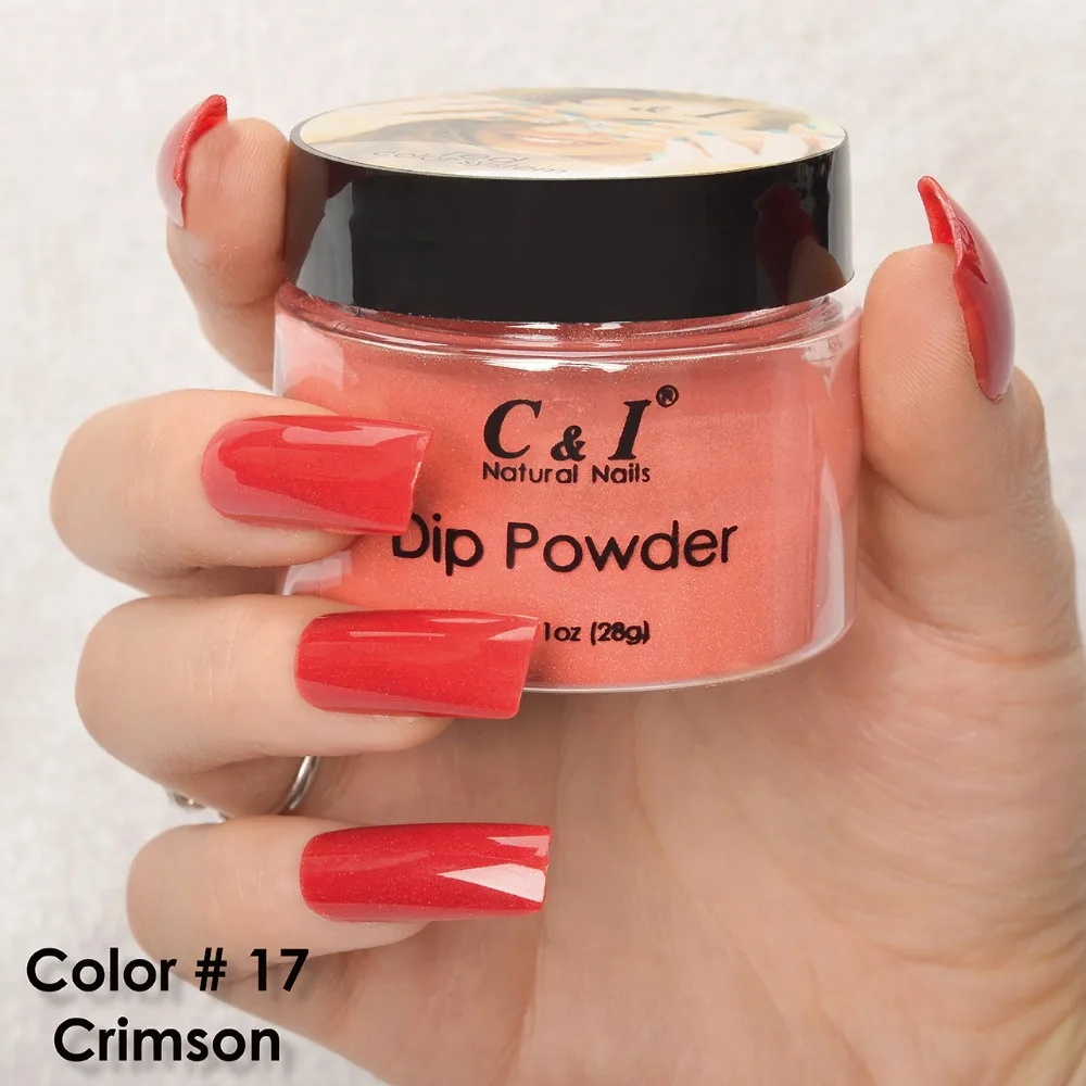 C&I Dip Powder Color # 17 Crimson 2