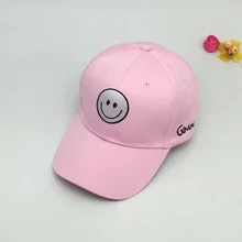 Лидер продаж, модные стильные кепки с вышивкой в виде улыбки, хип-хоп кепки, уличные Повседневные шапки, Мужская Регулируемая шляпа, летняя Солнцезащитная шапка, женская мужская шапка