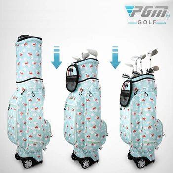 

PGM Golf Sports Bag Standard Telescopic Wheel Bag 125cmTravel Play Multifunctional Air Aviation Thermostatic Bag/Password Lock