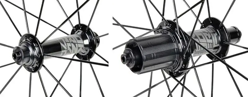 Дорожный велосипед 700C Колесная пара KOOZER RS1400 спереди 2 сзади 4 подшипника 4 когти 48 т 21 мм обод плоские спицы ультра светильник 1480 г скалолазание