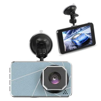 

New Style 4-Inch Touch Screen Driving Recorder Dual Lens High-definition Night Vision Vehicle Travelling Data Recorder Recorder